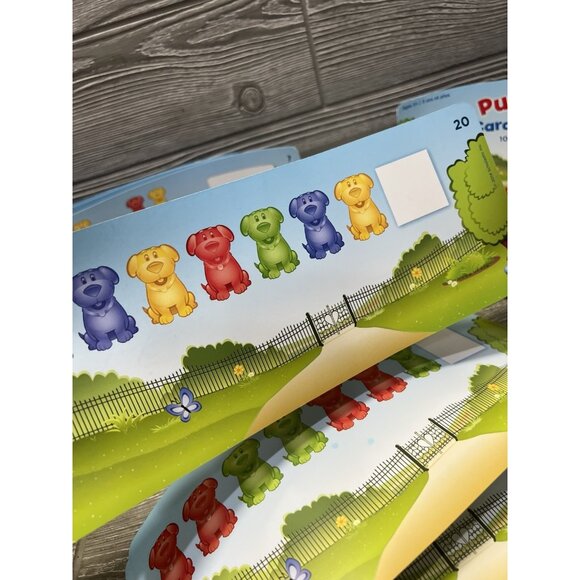 Scholastic Puppy Pals Counters & Cards Addition Patterns Educational Learning - Picture 5 of 6